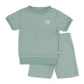 Feetje | Summer Special Wafel Shortama | Sea Green