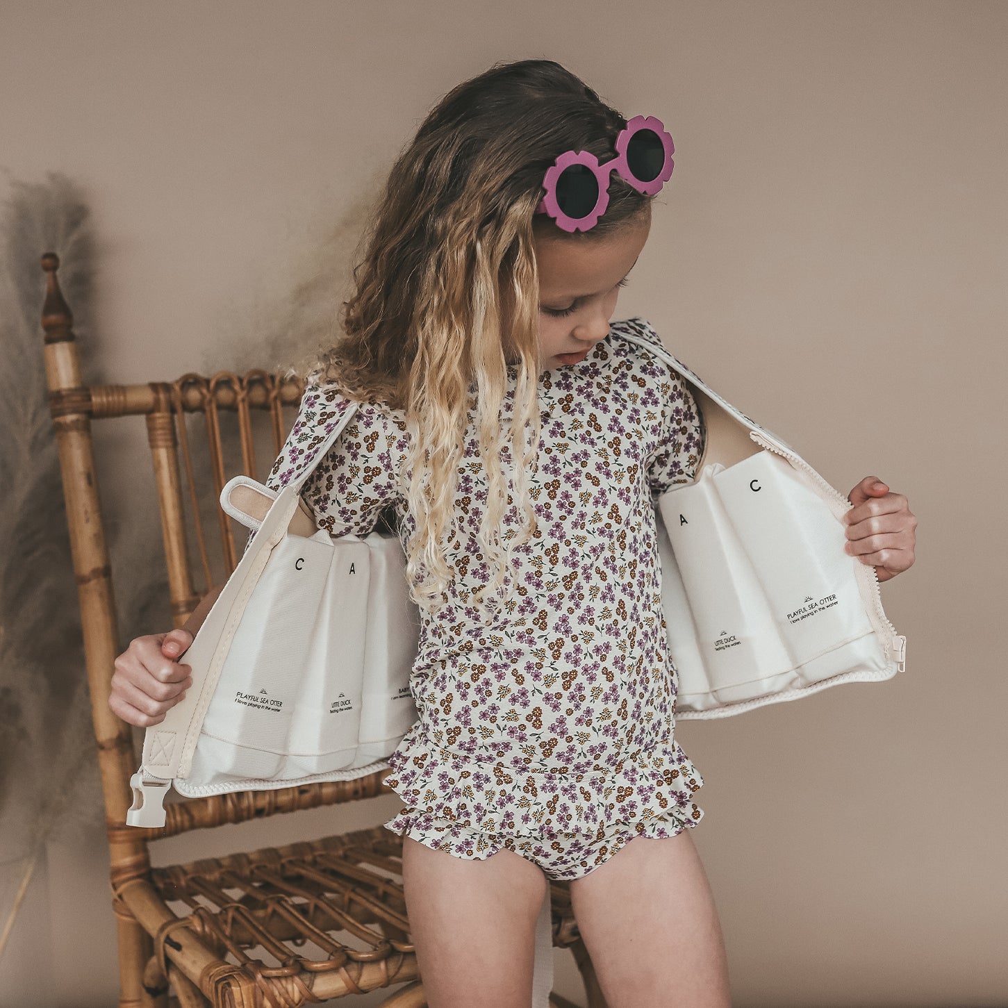 Salted Stories | Sparkly Flowers | Floating Vest