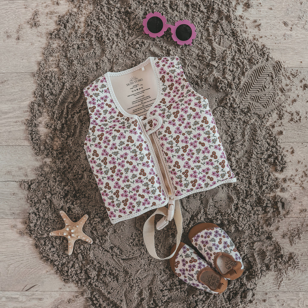 Salted Stories | Sparkly Flowers | Floating Vest
