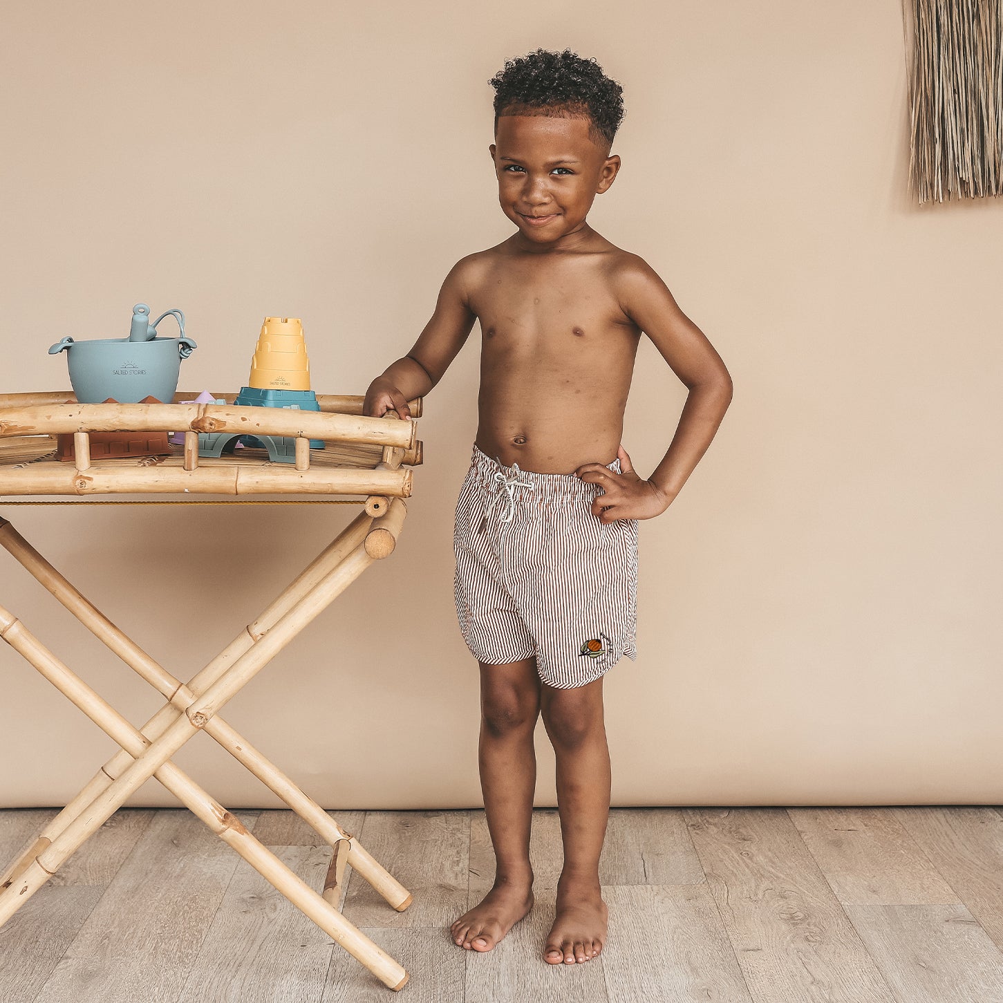 Salted Stories | Seersucker | Swim Shorts