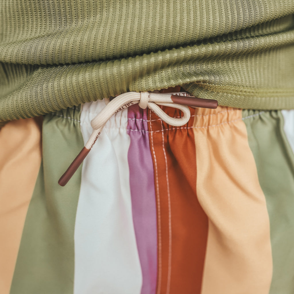 Salted Stories | Multi Stripe | Swim Shorts