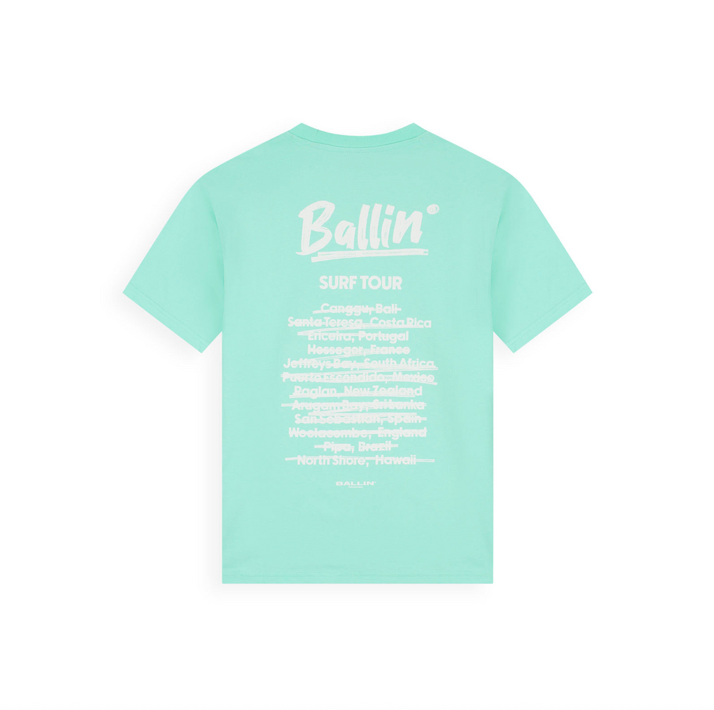 Ballin Junior | Surf Tour T-Shirt | Mint