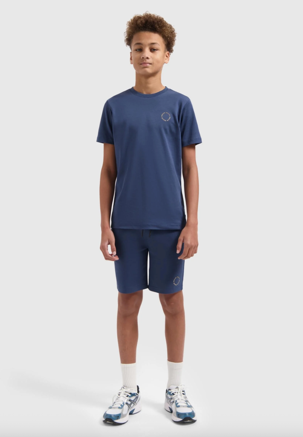 Ballin Junior | Circle Logo T-shirt | Navy