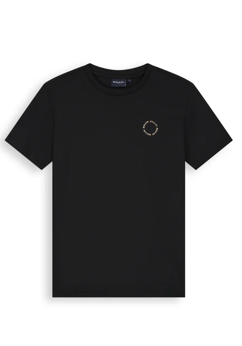 Ballin Junior | Circle Logo T-shirt | Black