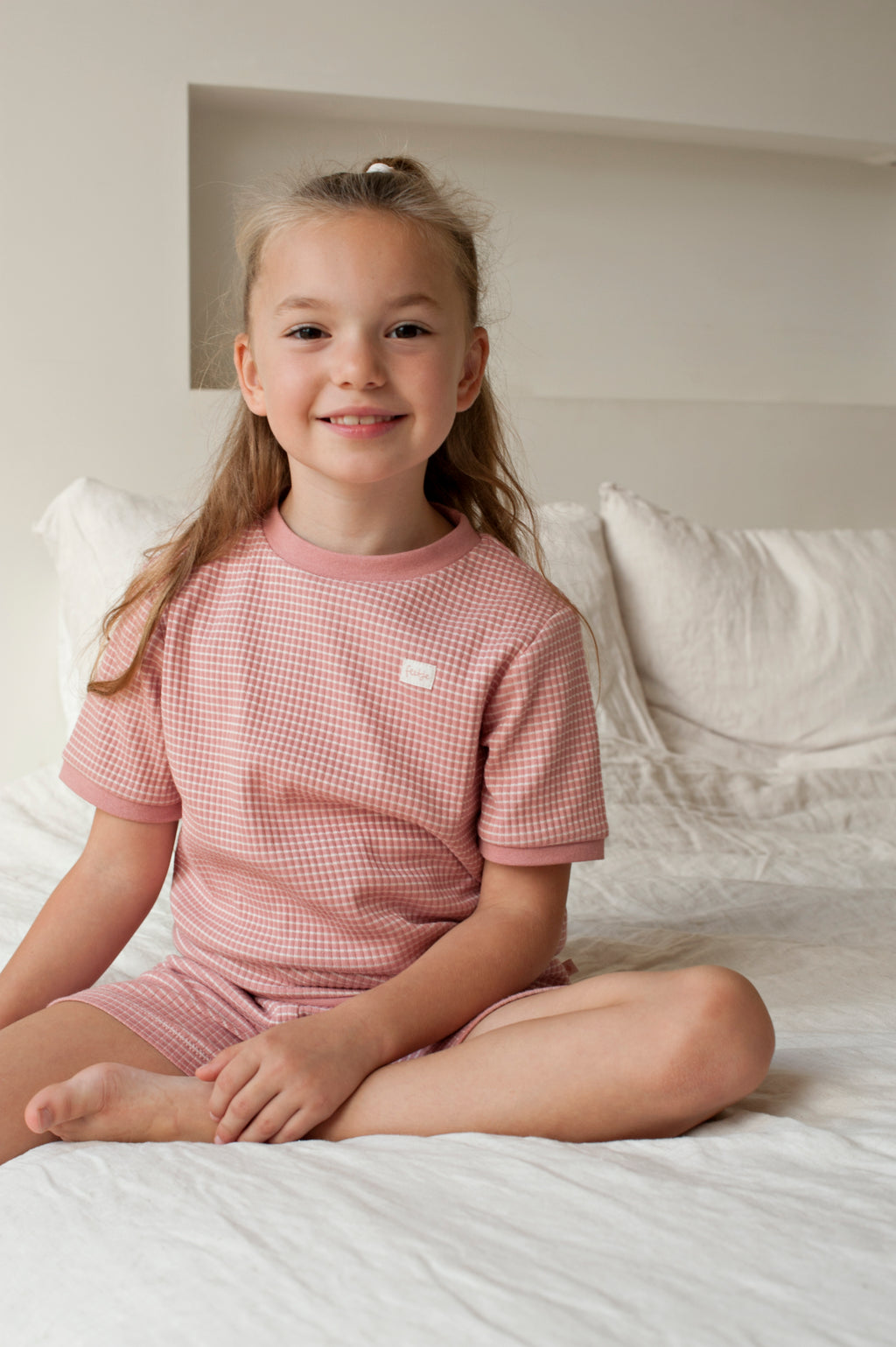 Feetje | Summer Special Wafel Shortama | Mauve