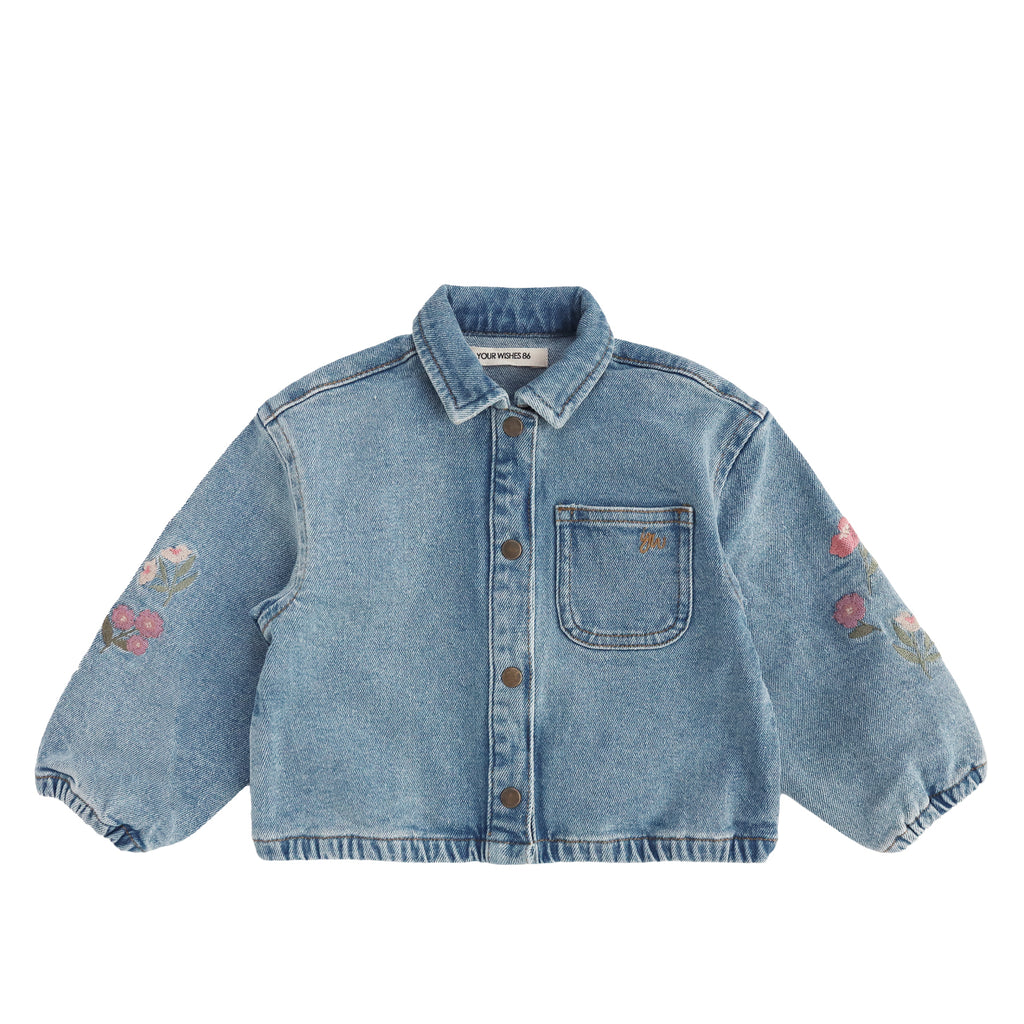 Your Wishes | Stretch Denim | Embroidery Jacket