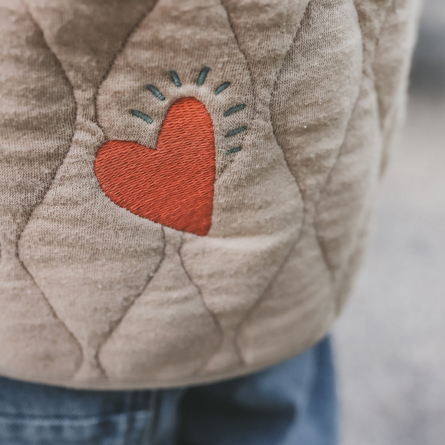 Your Wishes | Quilted Jersey | Embroidered Jacket