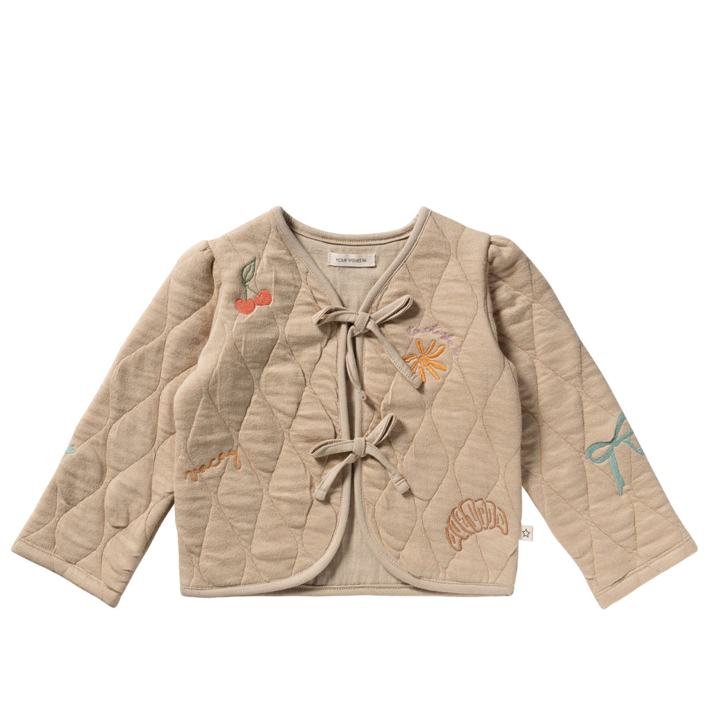 Your Wishes | Quilted Jersey | Embroidered Jacket
