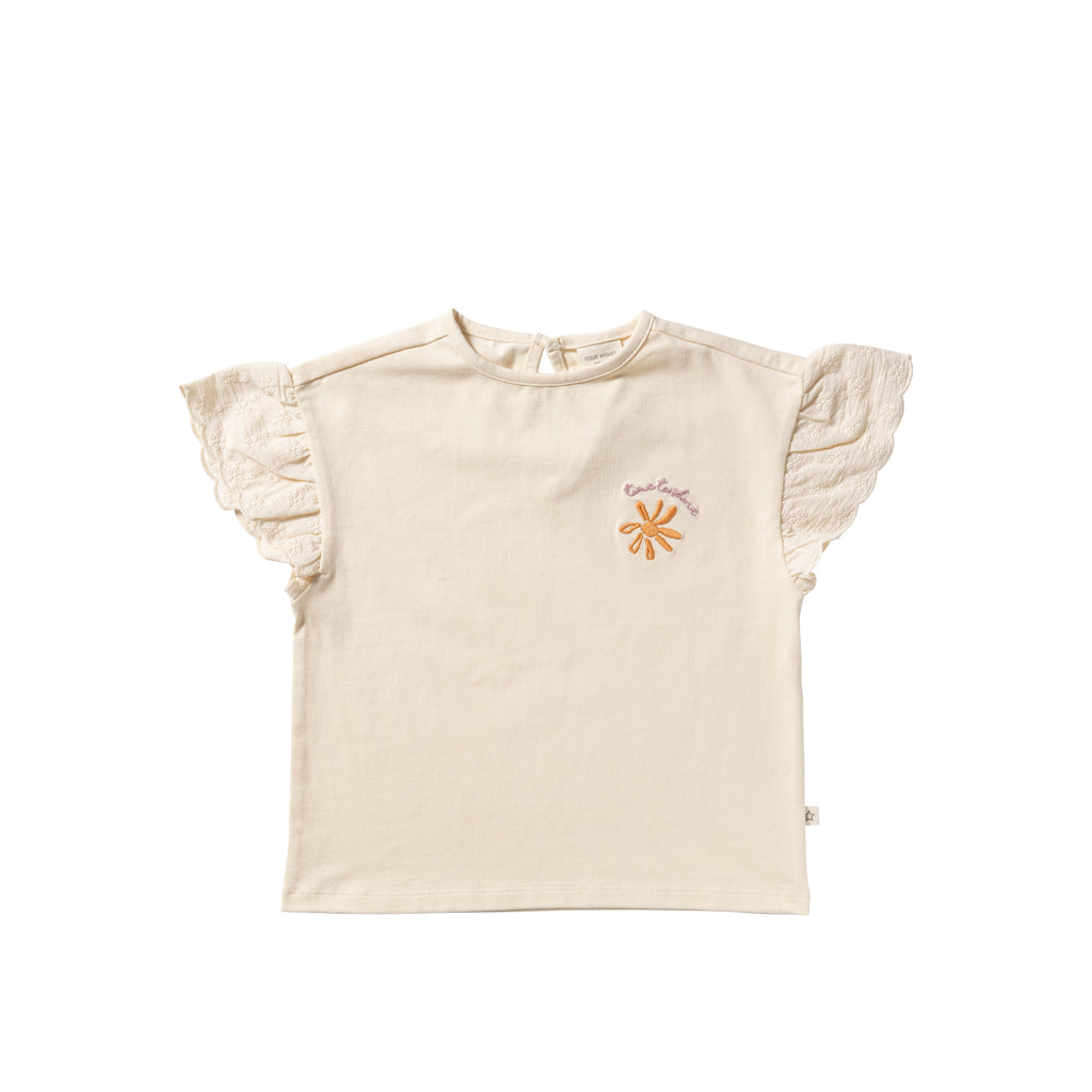 Your Wishes | Broderie | Wide shirt