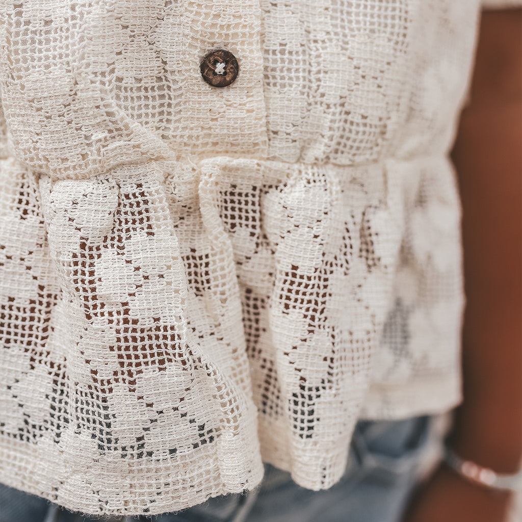Your Wishes | Floral Lace | Shirt