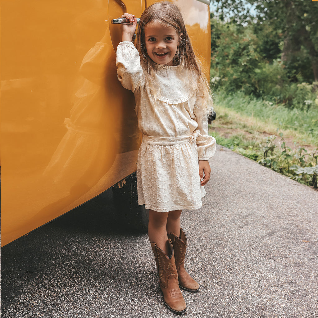 Your Wishes | broderie | wrap skort