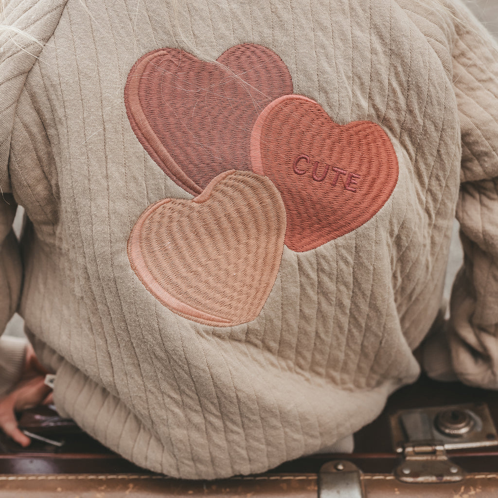 Your Wishes | Quilted Jacket | Candy Hearts