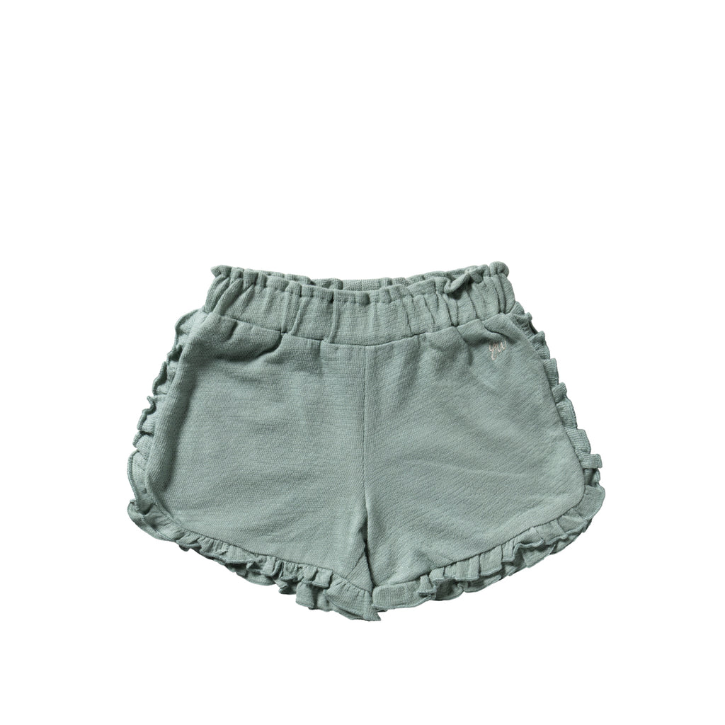 Your Wishes | Textured Jersey | Ruffle Shorts
