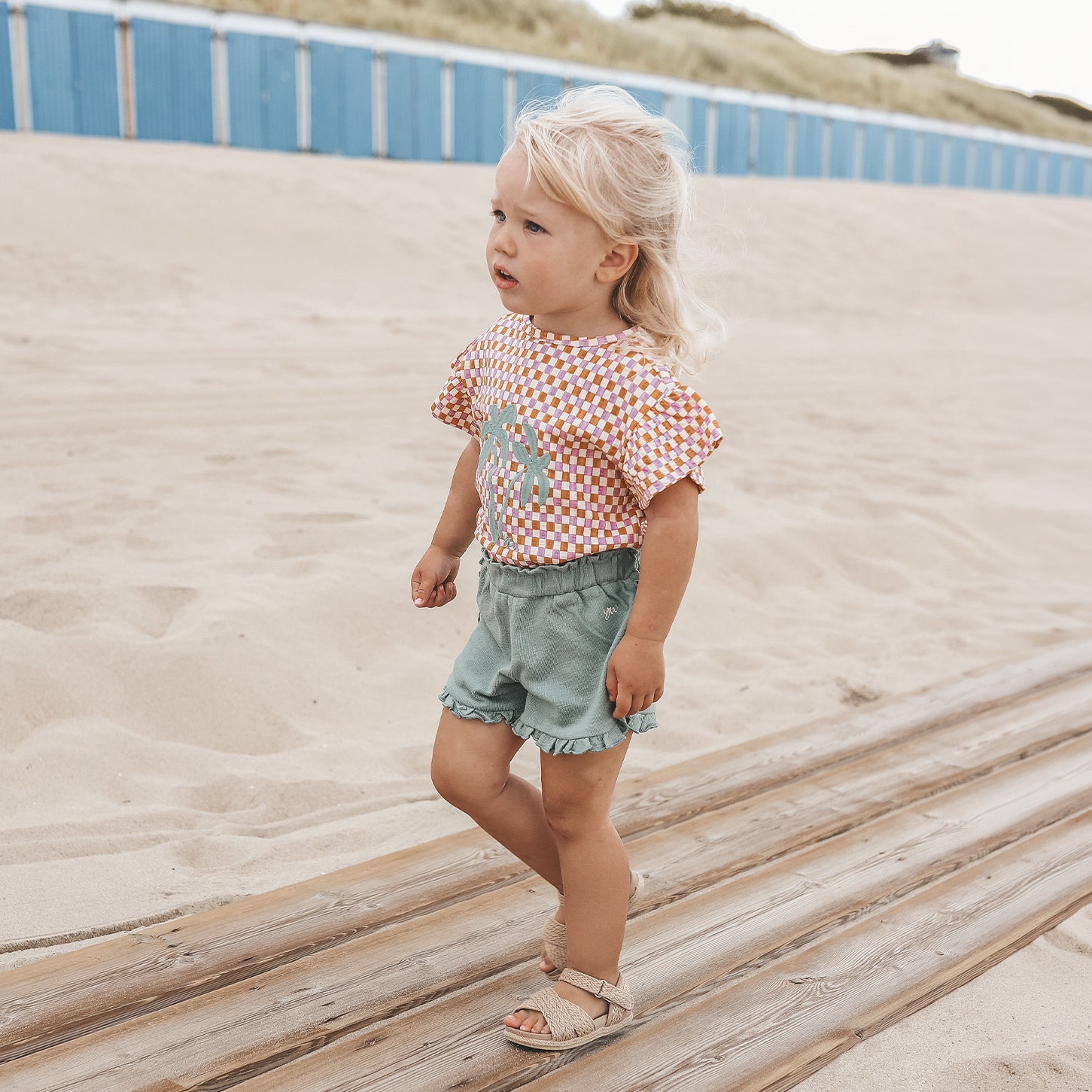 Your Wishes | Mini Check | Ruffle Shirt