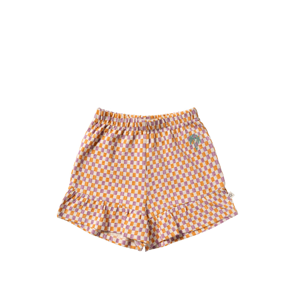 Your Wishes |  Mini Check | Wide Shorts
